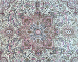 Superfine Vintage Persian Tabriz Rug 2x1.5m