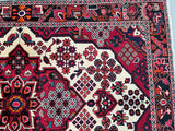 Tribal Persian Shahsavand Rug 2x1.35m