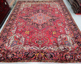 3.7x3m Persian Heriz Rug