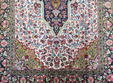 Superb Persian Qum Rug 2x1.4m