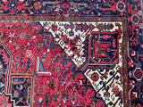 Tribal Persian Heriz Rug 2.7x2.45m