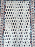 Paisley Persian Kashan Rug 2x1.35m