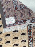 Paisley Persian Kashan Rug 2x1.35m