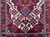 Tribal Persian Shahsavand Rug 2x1.4m