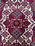 Tribal Persian Shahsavand Rug 2x1.4m