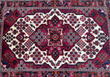 Tribal Persian Shahsavand Rug 2x1.4m