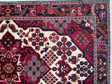 Tribal Persian Shahsavand Rug 2x1.4m