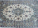 Fine Beige Persian Kashan Rug 2.2x1.5m