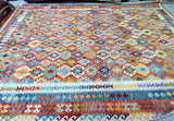 Tribal Afghan Kyber Kilim Rug 4.9x3.6m