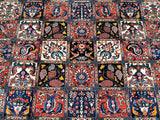 Garden Design Persian Bakhtiari Rug 4.1x3m