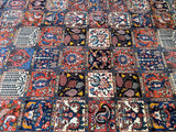 Garden Design Persian Bakhtiari Rug 4.1x3m