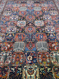 Garden Design Persian Bakhtiari Rug 4.1x3m