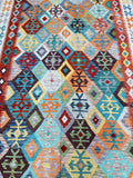 3.5x2.5m Tribal Afghan Waziri Kilim Rug