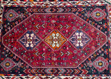 Persian Qashqai Shiraz Rug 1.6x1.15m