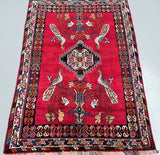 Pictorial Persian Shiraz Rug 1.7x1.2m