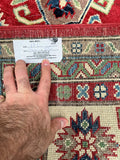 Caucasian Design Afghan Kazak Rug 3x2.5m