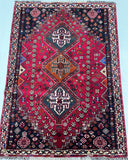 Persian Qashqai Shiraz Rug 1.6x1.15m