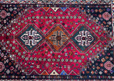 Persian Qashqai Shiraz Rug 1.6x1.15m