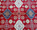 Tribal Afghan Kazak Rug3.7x2.8m