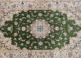 green-Persian-Kashan-rug