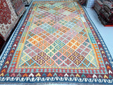 Tribal Afghan Waziri Kilim Rug 4.8x3m