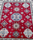 Tribal Afghan Kazak Rug 2.9x2.5m