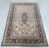 Pure-silk-Persian-Qum-rug