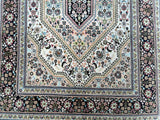 Pure Silk Masterpiece Antique Persian Qum Rug 1.9x1.25m