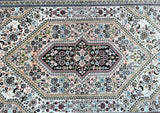 Pure Silk Masterpiece Antique Persian Qum Rug 1.9x1.25m