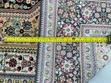 Pure Silk Masterpiece Antique Persian Qum Rug 1.9x1.25m