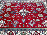 Tribal Afghan Kazak Rug 3x2.5m