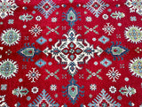 Tribal Afghan Kazak Rug 3x2.5m