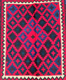 Afghan Meymaneh Kilim Rug 105x84cm