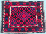 Afghan Meymaneh Kilim Rug 105x84cm