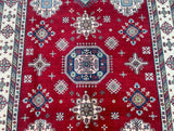 Tribal Afghan Kazak Rug 3x2.5m