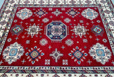 Tribal Afghan Kazak Rug 3x2.5m