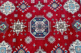 Tribal Afghan Kazak Rug 3x2.5m