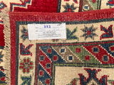 Tribal Afghan Kazak Rug 3x2.5m