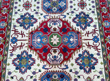Tribal Afghan Kazak Rug 3x2.5m