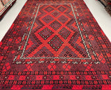 Afghan Meymaneh Kilim Rug 3.6x2.4m