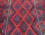 Afghan Meymaneh Kilim Rug 3.6x2.4m