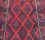 Afghan Meymaneh Kilim Rug 3.6x2.4m