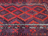 Afghan Meymaneh Kilim Rug 3.6x2.4m