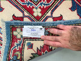 Tribal Afghan Kazak Rug 3x2.5m