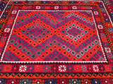 Afghan Meymaneh Kilim Rug 3.3x2.6m