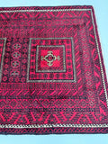 Antique Persian Balouchi Rug 2.5x1.4m