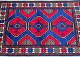 Tribal Afghan Balouchi Rug 1.4x0.9m