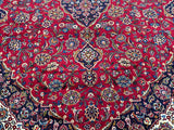 Vintage Persian Kashan Rug 4.1x3m