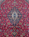 Vintage Persian Kashan Rug 4.1x3m