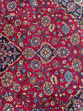 Vintage Persian Kashan Rug 4.1x3m